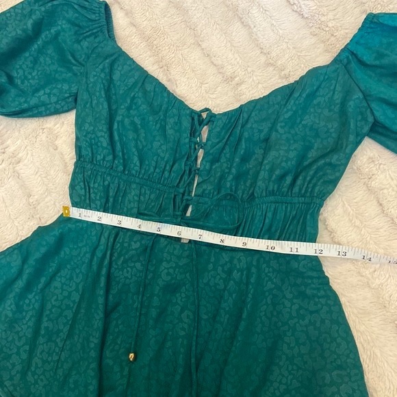 Here Comes The Sun | Emerald/Teal Romper - Picture 4 of 6